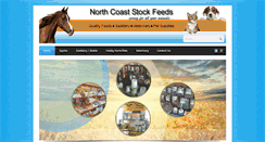 Desktop Screenshot of northcoaststockfeeds.biz
