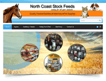 Tablet Screenshot of northcoaststockfeeds.biz